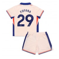 Camiseta Chelsea Wesley Fofana #29 Segunda Equipación Replica 2024-25 para niños mangas cortas (+ Pantalones cortos)